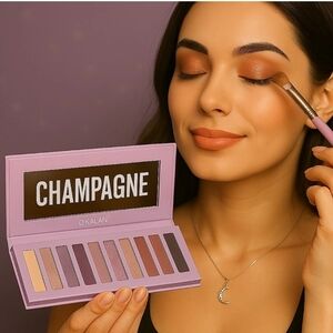 Champagne I OKALAN 16-color shadows palette Shimmer Makeup
